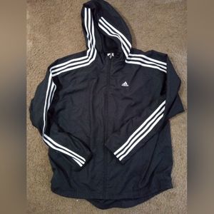 Adidas Black Men's Windbreaker L